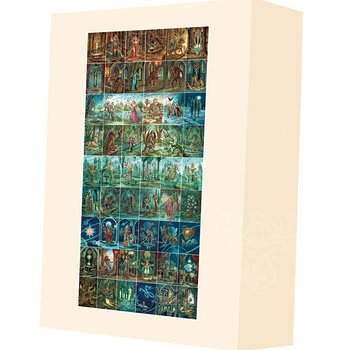 Puzzle Michèle Wilson Michèle Wilson Magnin: Labyrinth Tarot Wood Puzzle 1000pcs