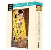 Puzzle Michèle Wilson Michèle Wilson Klimt: The Kiss Wood Puzzle 250pcs