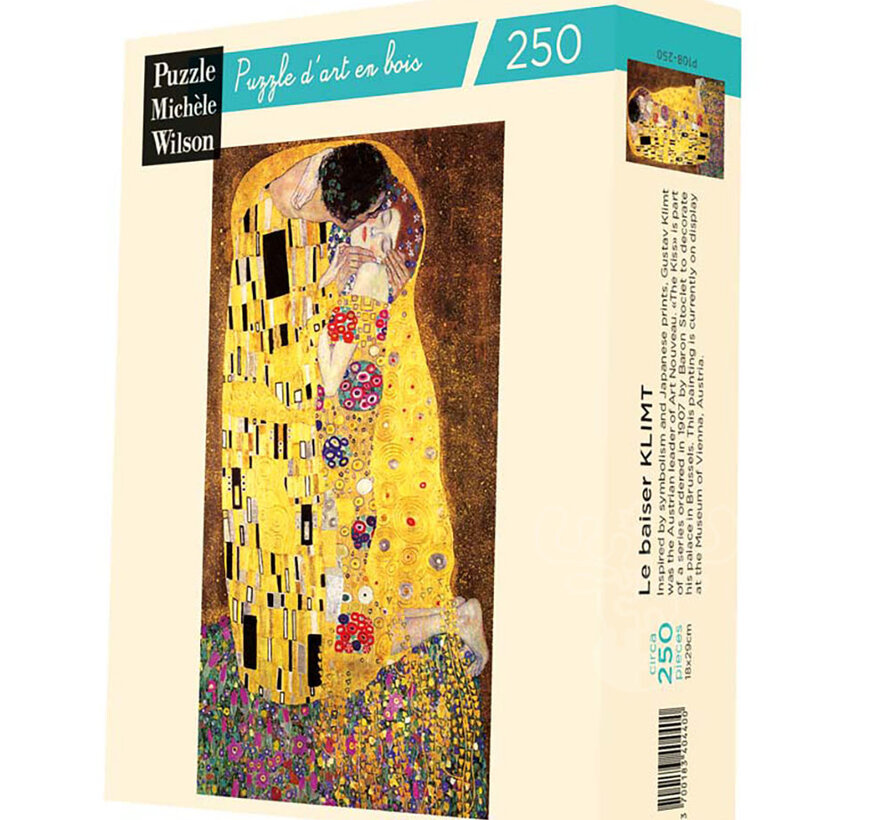 Michèle Wilson Klimt: The Kiss Wood Puzzle 250pcs