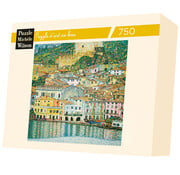 Puzzle Michèle Wilson Michèle Wilson Klimt: Lake Gard Wood Puzzle 750pcs