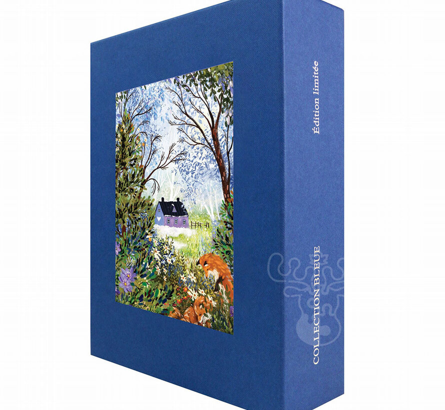 Michèle Wilson Blue Collection Poder: Thawing Woodland Wood Puzzle 300pcs