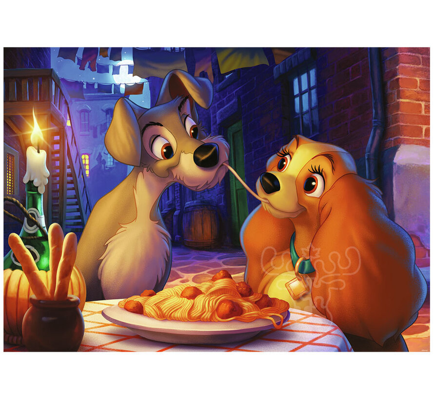 Ravensburger Disney Collector’s Edition: Lady and the Tramp Puzzle 1000pcs