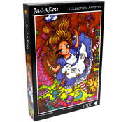 JaCaRou Puzzles FINAL SALE JaCaRou Down the Rabbit Hole Puzzle 1000pcs