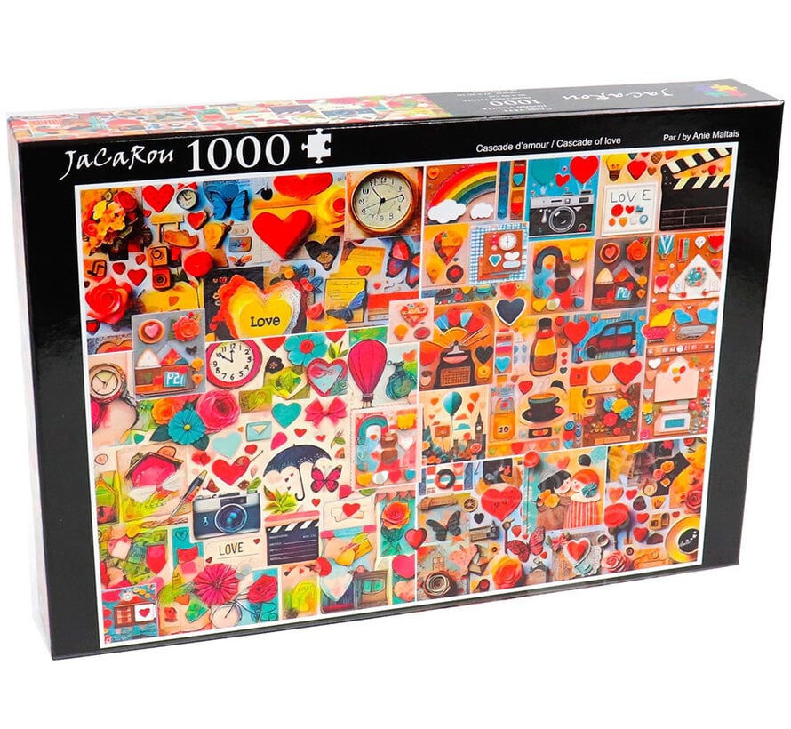 JaCaRou Cascade of Love Puzzle 1000pcs