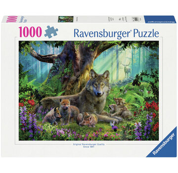 Ravensburger Ravensburger Wolves in the Forest Puzzle 1000pcs