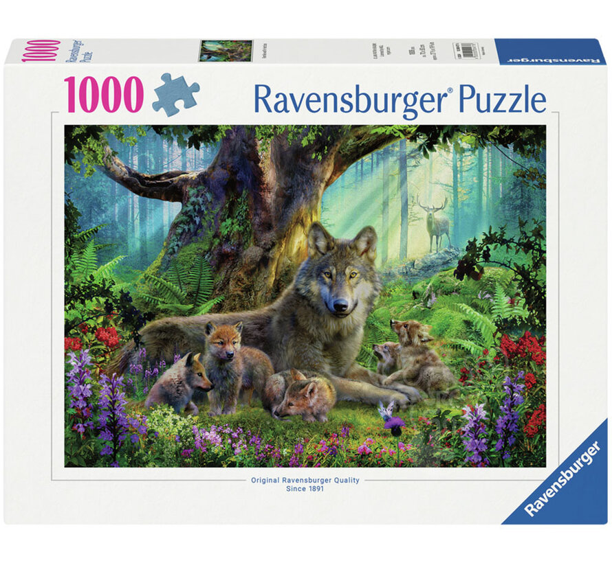 Ravensburger Wolves in the Forest Puzzle 1000pcs
