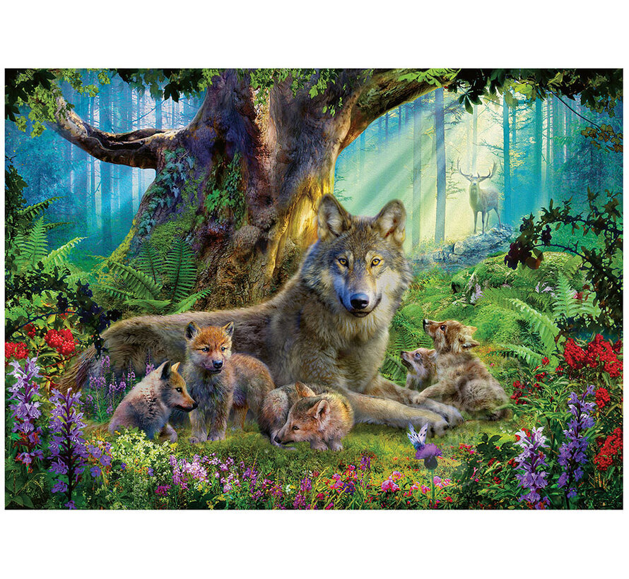 Ravensburger Wolves in the Forest Puzzle 1000pcs