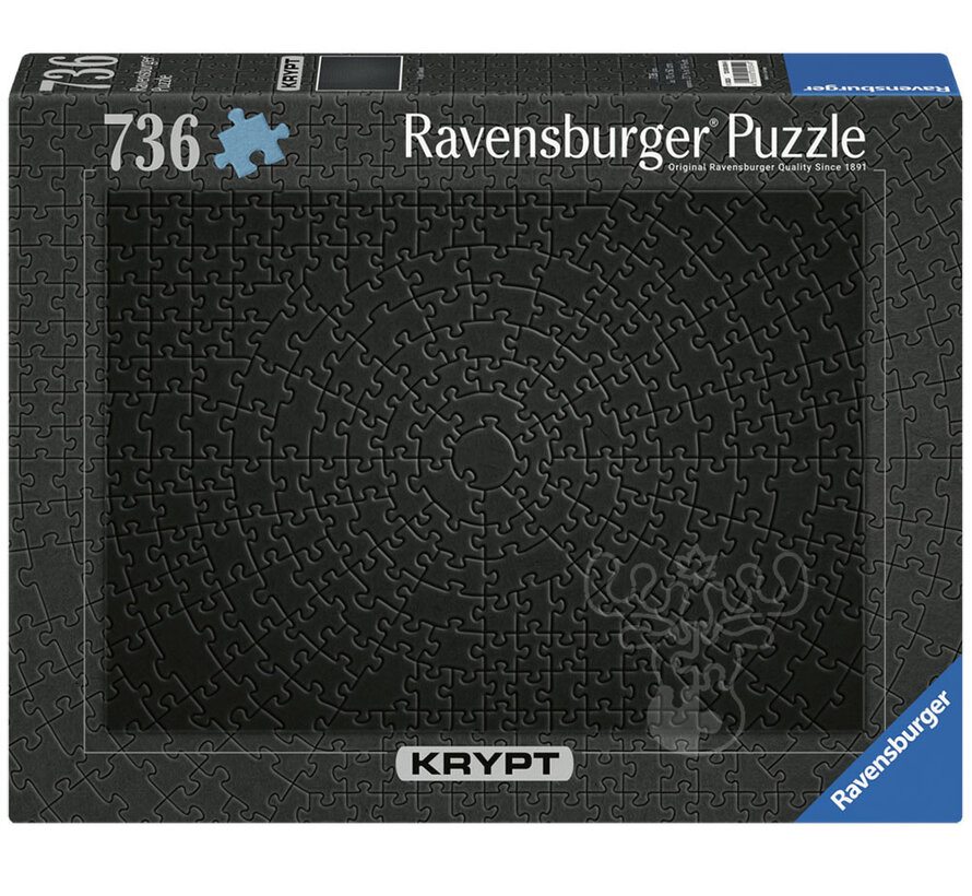Ravensburger Krypt - Black Puzzle 736pcs