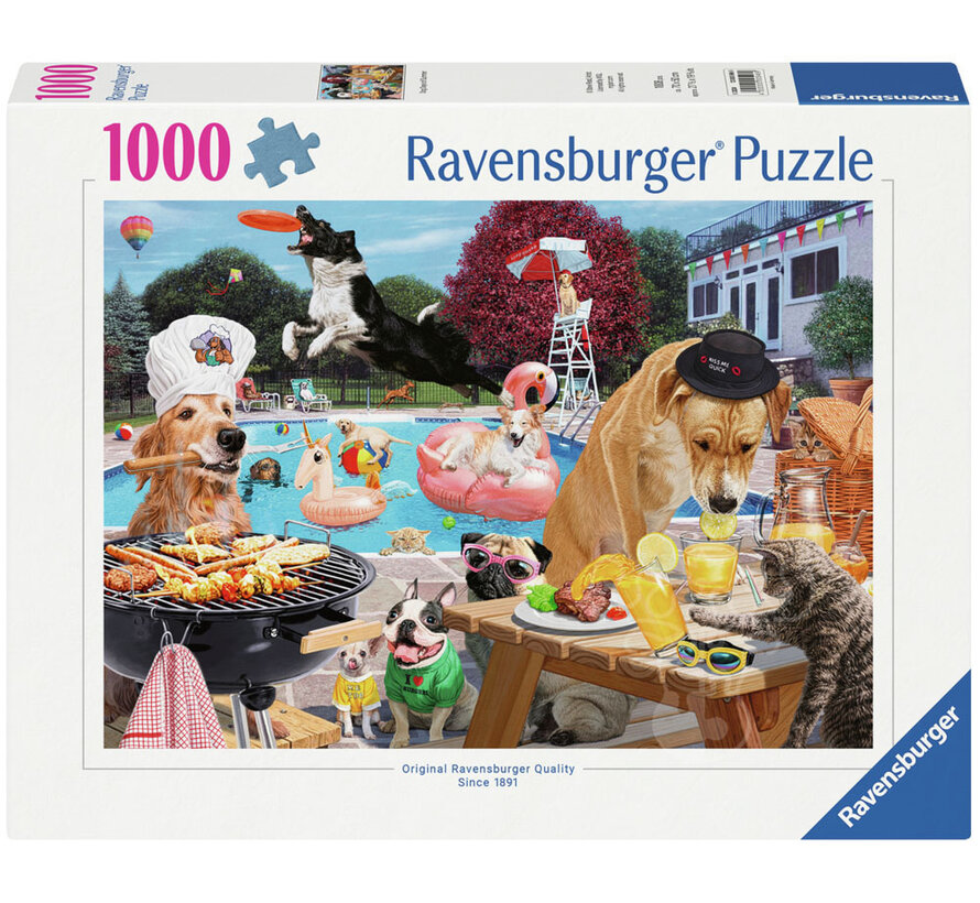 Ravensburger Dog Days of Summer Puzzle 1000pcs