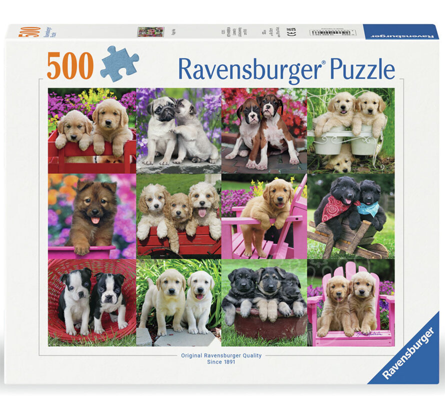 Ravensburger Puppy Pals Puzzle 500pcs
