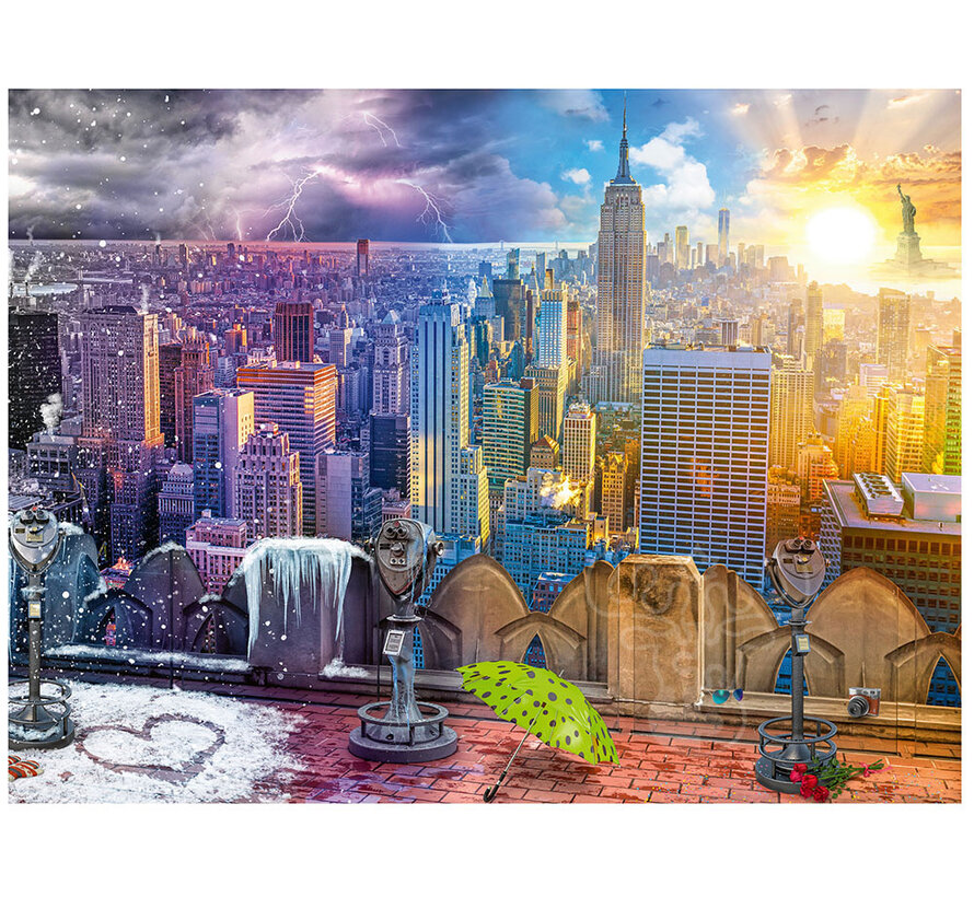 Ravensburger Seasons of New York Puzzle 1500pcs