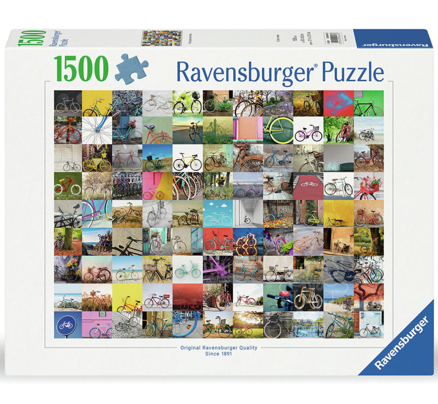 Ravensburger 99 Bicycles Puzzle 1500pcs