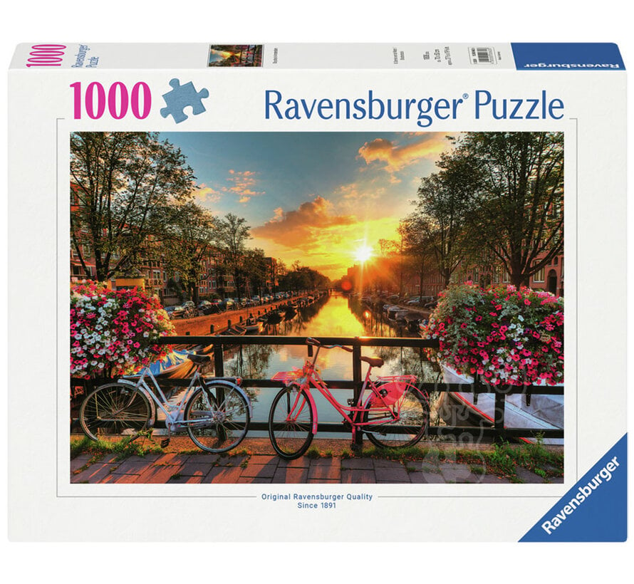 Ravensburger Bicycles in Amsterdam Puzzle 1000pcs