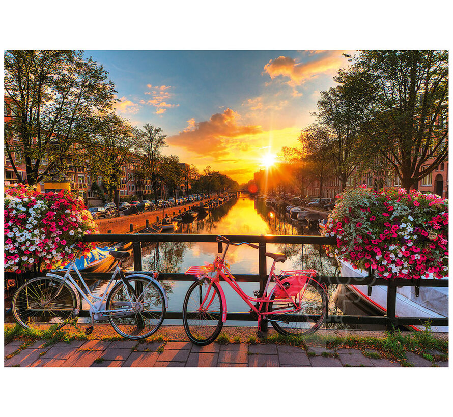 Ravensburger Bicycles in Amsterdam Puzzle 1000pcs