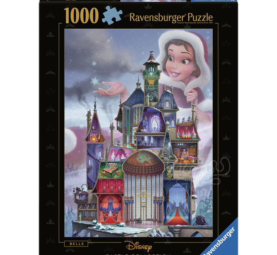 Ravensburger Disney Castles: Belle Puzzle 1000pcs