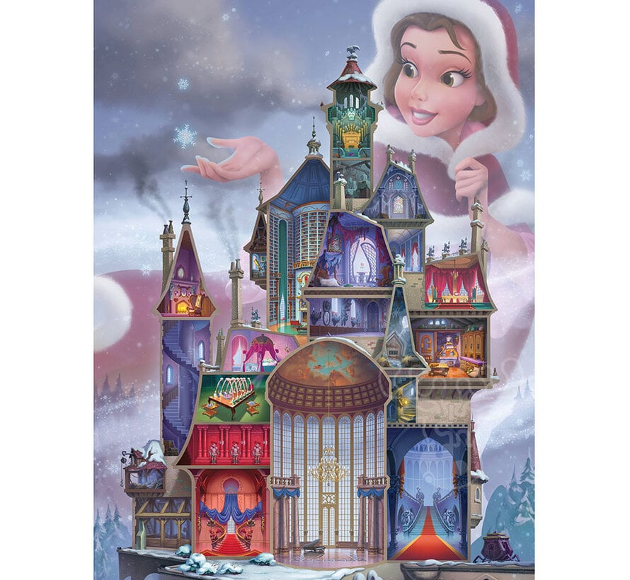 Ravensburger Disney Castles: Belle Puzzle 1000pcs