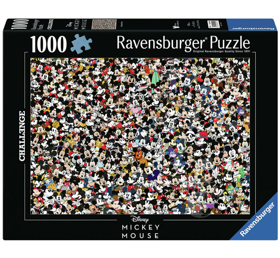 Ravensburger Disney Mickey Mouse: Mickey Challenge Puzzle 1000pcs