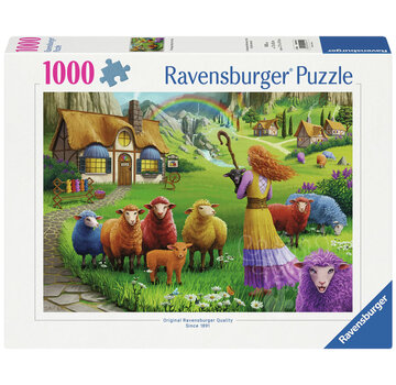 Ravensburger Ravensburger The Happy Sheep Yarn Shop Puzzle 1000pcs **signed by artist