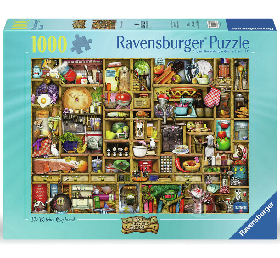 Ravensburger Kitchen Cupboard Puzzle 1000pcs