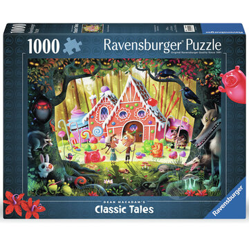 Ravensburger Ravensburger MacAdam: Hansel and Gretel Beware! Puzzle 1000pcs