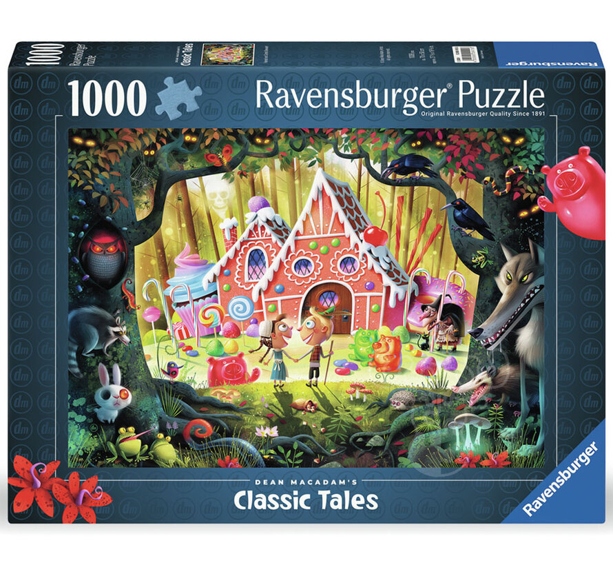 Ravensburger MacAdam: Hansel and Gretel Beware! Puzzle 1000pcs