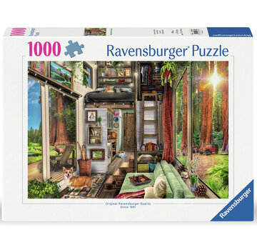 Ravensburger Ravensburger Redwood Forest Tiny House Puzzle 1000pcs