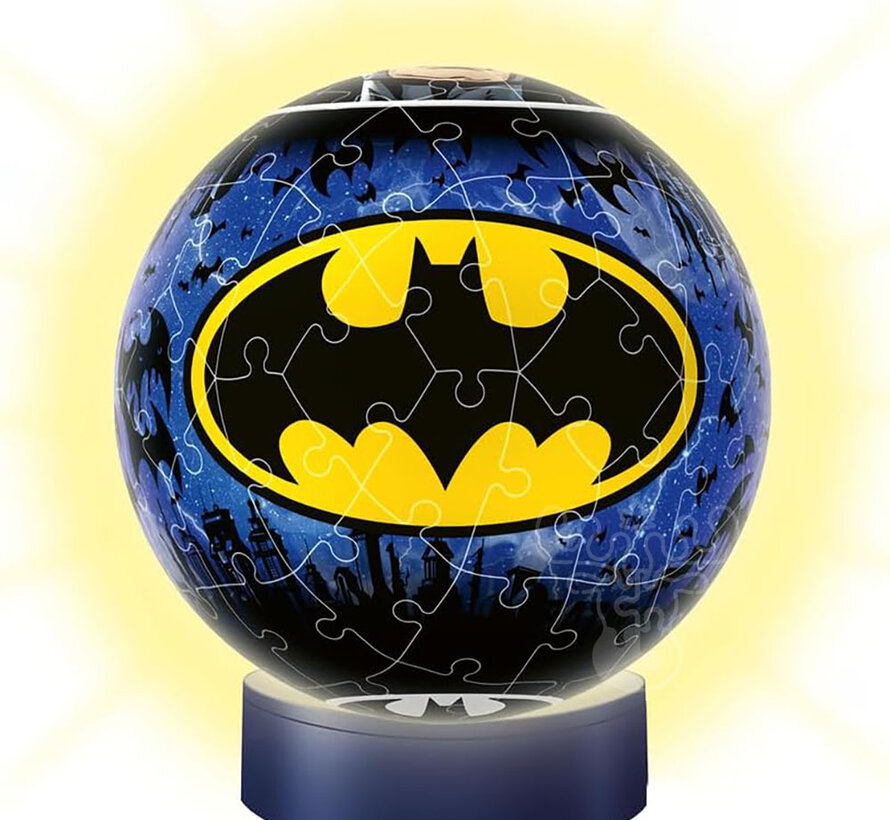Ravensburger 3D Ball: Batman Night-Light Puzzle 72pcs