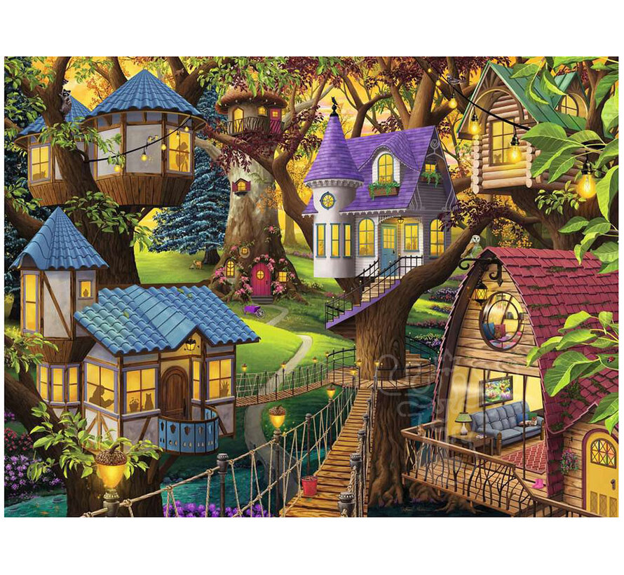 Ravensburger Twilight in the Treetops Puzzle 1500pcs