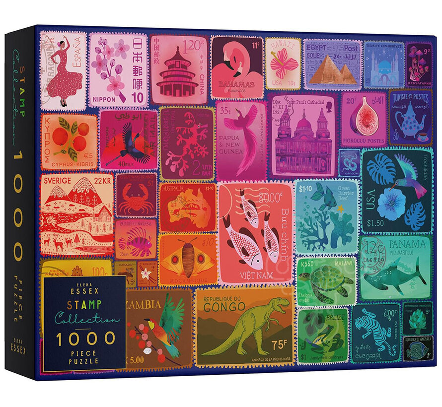 Elena Essex Stamp Collection Puzzle 1000pcs