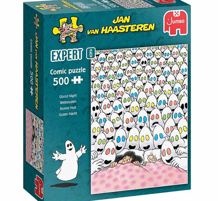 Jumbo Jan van Haasteren - Expert 06 Good Night Puzzle 500pcs - ORIGINAL BOX SIZE