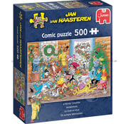 Jumbo Jumbo Jan van Haasteren - A Woolly Christmas Puzzle 500pcs