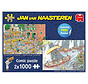 Jumbo Jan van Haasteren - The Cheese Market & Sailboat Race Puzzle 2 x 1000pcs