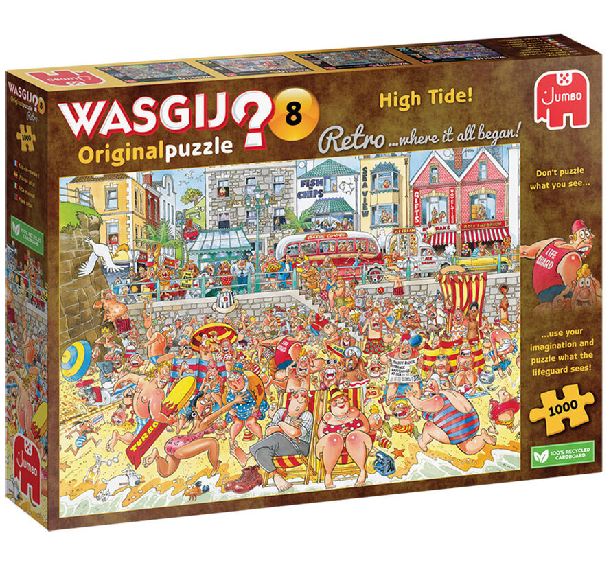 Jumbo Wasgij Original Retro 8 High Tide Puzzle 1000pcs