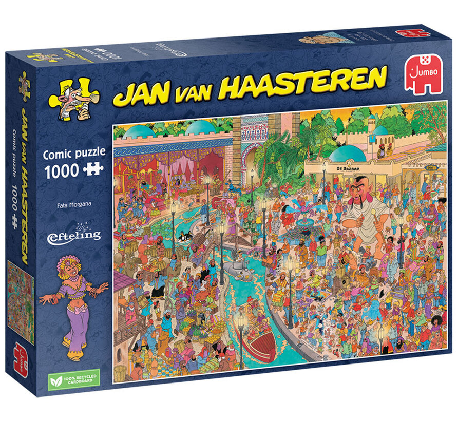 Jumbo Jan van Haasteren - Fata Morgana (Efteling) Puzzle 1000pcs - ORIGINAL BOX SIZE