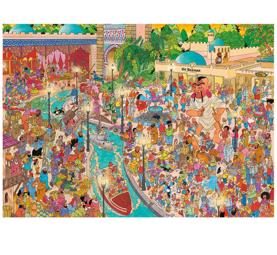 Jumbo Jan van Haasteren - Fata Morgana (Efteling) Puzzle 1000pcs - ORIGINAL BOX SIZE