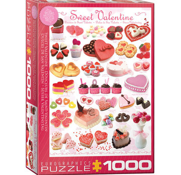 Eurographics Eurographics Sweet Valentine Puzzle 1000pcs