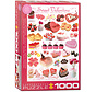 Eurographics Food: Sweet Valentine Puzzle 1000pcs