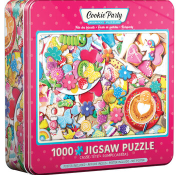 Eurographics FINAL SALE Eurographics Cookie Party Puzzle 1000pcs Tin