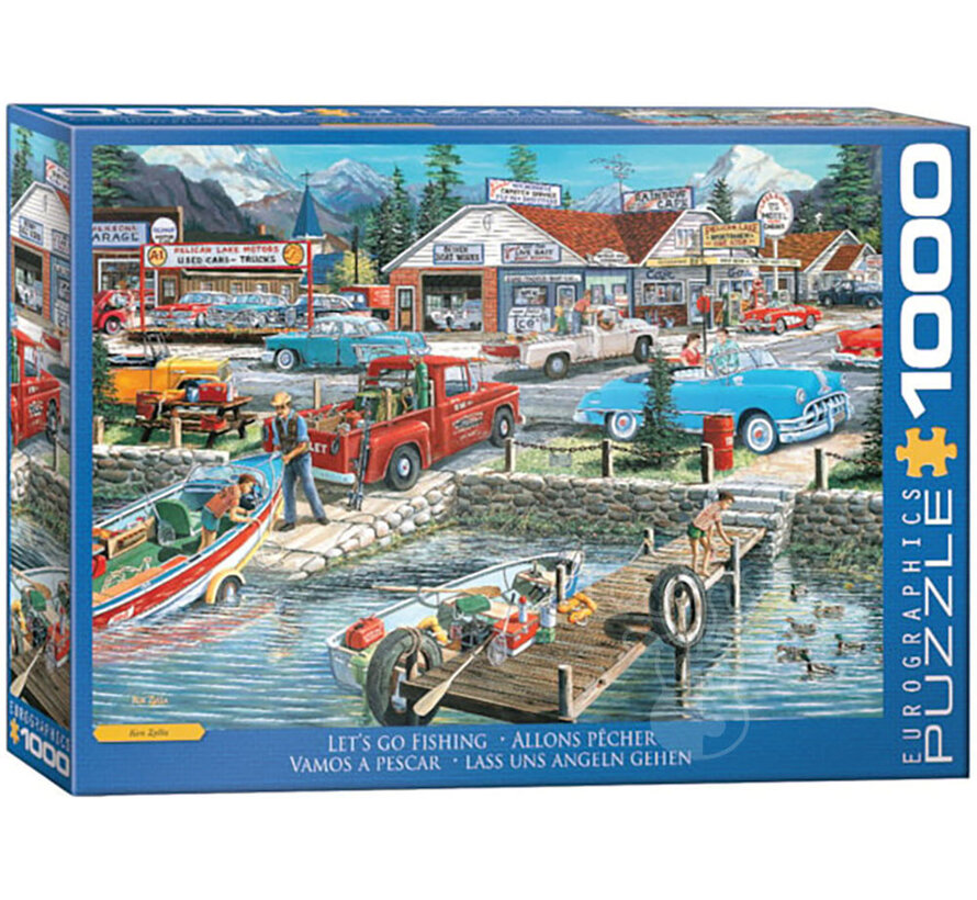 Eurographics Artist Label Zylla: Let’s go Fishing Puzzle 1000pcs