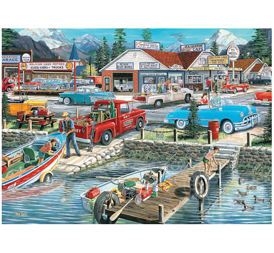 Eurographics Artist Label Zylla: Let’s go Fishing Puzzle 1000pcs