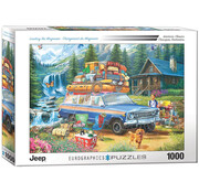 Eurographics Eurographics Jeep Loading the Wagoneer Puzzle 1000pcs
