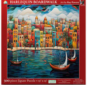 SunsOut SunsOut Harlequin Boardwalk Puzzle 500pcs