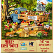 SunsOut SunsOut Millie's Fresh Produce Puzzle 500pcs