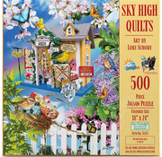 SunsOut FINAL SALE SunsOut Sky High Quilts Puzzle 500pcs