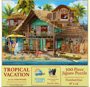 SunsOut SunsOut Tropical Vacation Puzzle 500pcs
