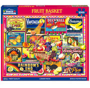 White Mountain White Mountain Fruit Basket Puzzle 1000pcs
