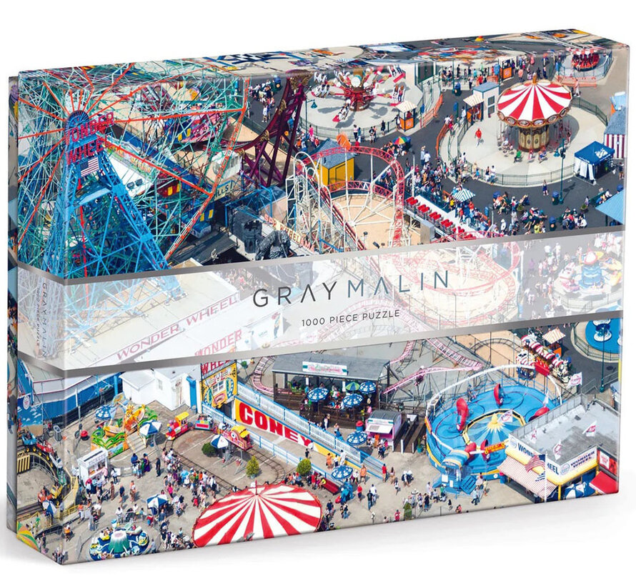 Galison Gray Malin Coney Island Puzzle 1000pcs