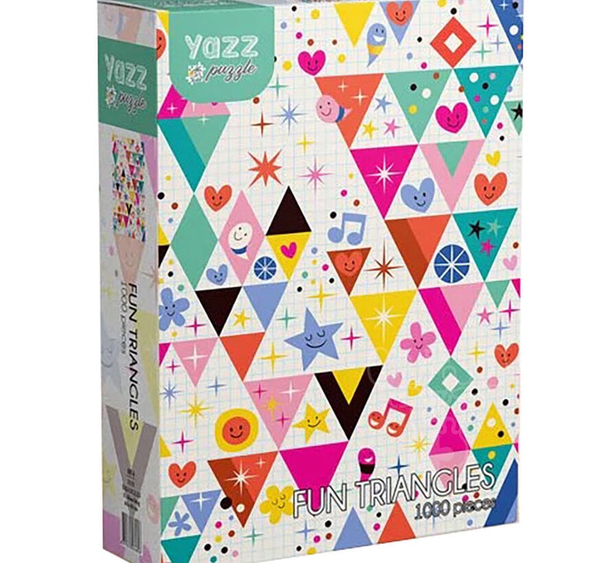 Yazz Puzzle Fun Triangles Puzzle 1000pcs