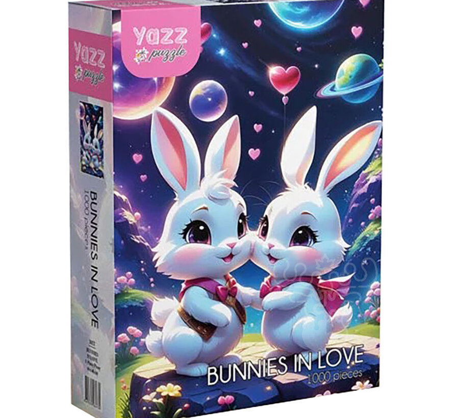 Yazz Puzzle Bunnies in Love Puzzle 1000pcs