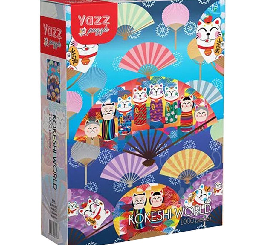 Yazz Puzzle Kokeshi World Puzzle 1000pcs